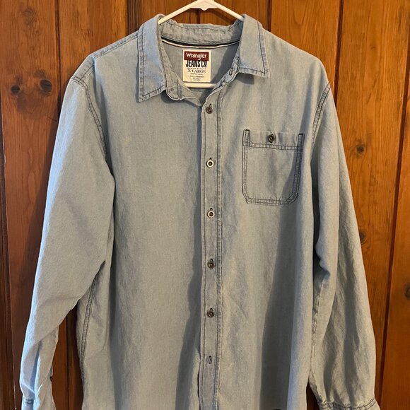 Mens XLarge Wrangler Long sleeve - Picture 2 of 3
